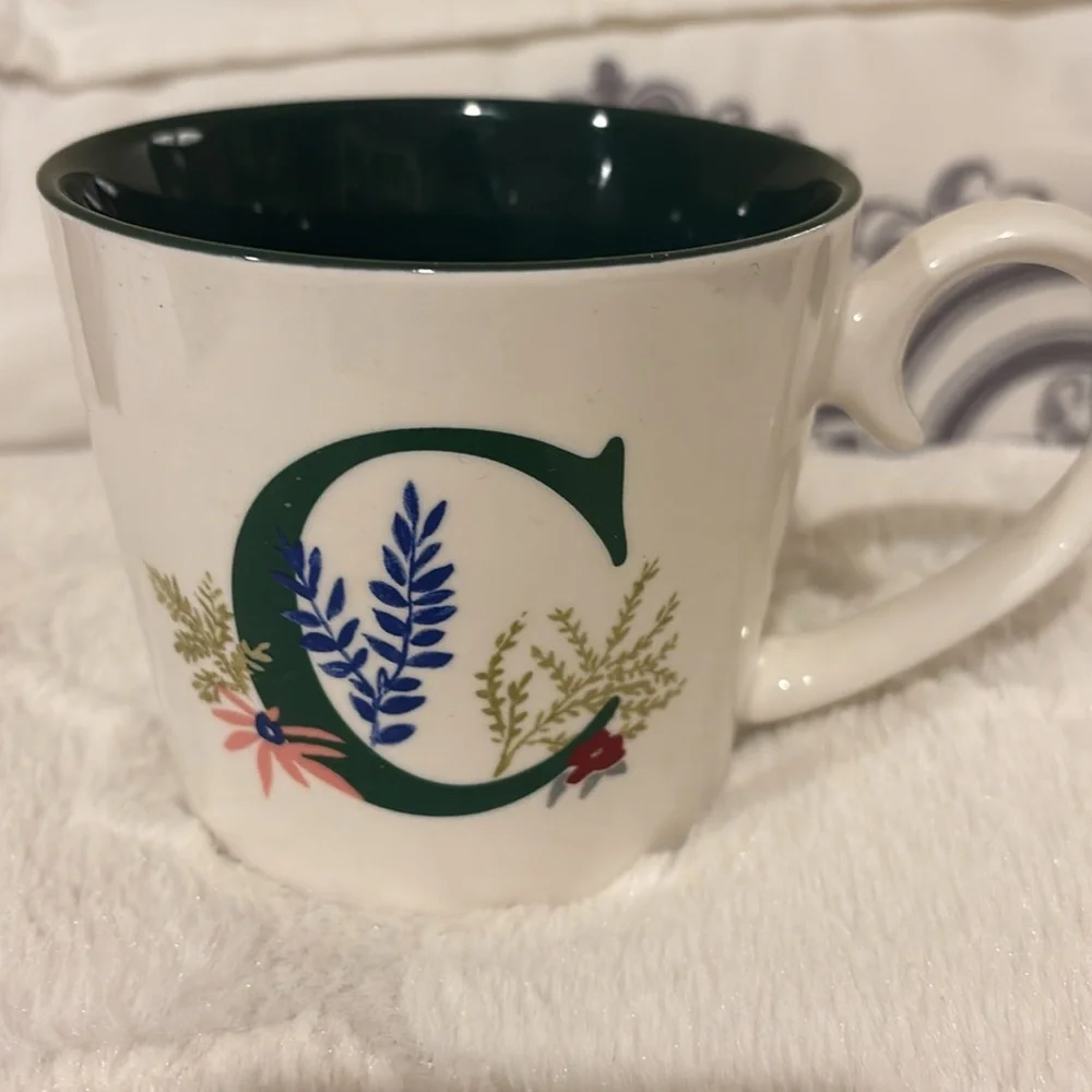 Opalhouse Coffee Mug Personalized  C Monogram‎ Initial